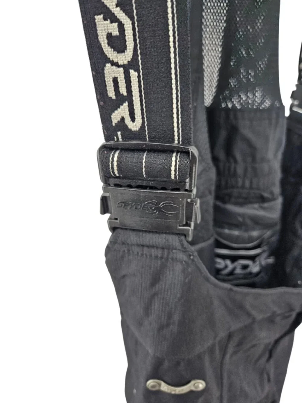 Spyder Dermizax EV Ski Bibs Pant Mens Size XL Black Thinsulate Waterproof Winter
